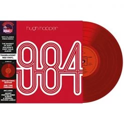 Brand new 🔥 Hugh Hopper - 1984 (Red Vinyl) Vinyl | Rock Vinyl LPs ❤️