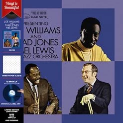 Best Sale 🧨 Joe Williams - PRESENTING JOE WILLIAMS & THAD JONES / MEL LEWIS, THE JAZZ ORCHESTRA (BLUE VINYL Vinyl | Jazz Vinyl LPs 😀