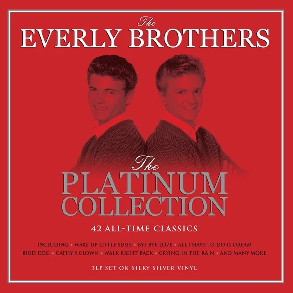 Flash Sale ❤️ Everly Brothers - Platinum Collection Silver Vinyl | Folk Vinyl LPs 🥰