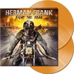 Wholesale 🔥 Herman Frank - Fight The Fear Orange Vinyl | Rock Vinyl LPs 💯