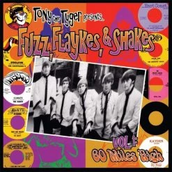 Best Pirce 👏 Various Artists - Fuzz. Flaykes And Shakes Limited Red Vinyl | Rock Vinyl LPs 🔔