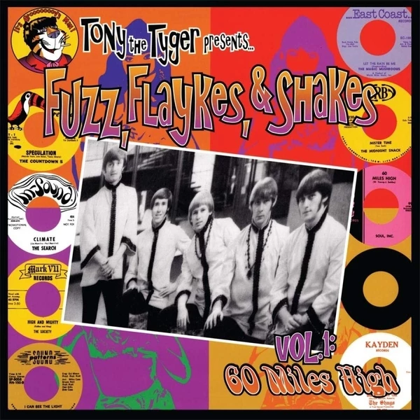 Best Pirce 👏 Various Artists - Fuzz. Flaykes And Shakes Limited Red Vinyl | Rock Vinyl LPs 🔔