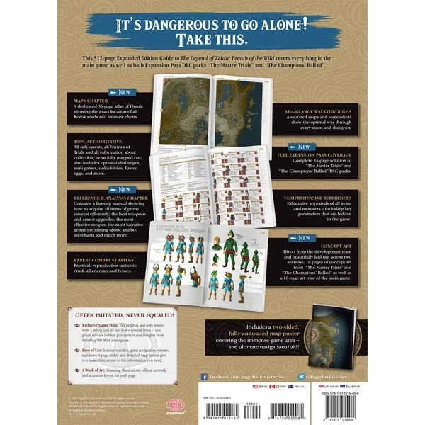 Outlet đ The Legend of Zelda Breath of the Wild The Complete Official Guide - Expanded Edition Hardcover - 21 Feb 2018 | Books đ€© â Image 3