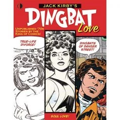 Outlet ✔️ Jack Kirby's Dingbat Love by Jack Kirby, John Morrow, Mark Evanier (Hardcover, 2020) | Graphic Novels 🛒