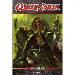 Cheap 👍 Queen Sonja Omnibus Volume 1 by Joshua Ortega, Luke Lieberman, Arvid Nelson (Paperback, 2020) | Graphic Novels 🥰
