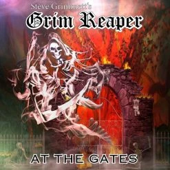 Best Sale 🎁 Steve Grimmett's Grim Reaper - At The Gates Vinyl | Rock Vinyl LPs 🎉