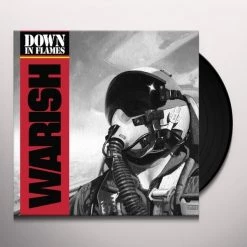 Outlet ❤️ Warish ‎- Down In Flames Vinyl | Rock Vinyl LPs 🔔