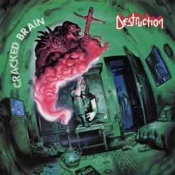 Coupon 🎉 Destruction - Cracked Brain Green Vinyl | Rock Vinyl LPs 🎁