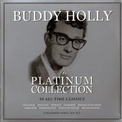 Coupon 🔔 Buddy Holly - The Platinum Collection White Vinyl | Rock Vinyl LPs 💯