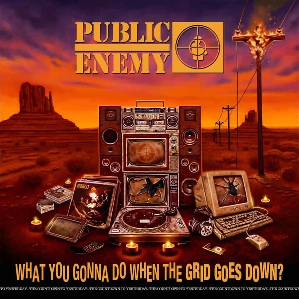 Deals 🔥 Public Enemy - What You Gonna Do When The Grid Goes Down? Vinyl | Rap/Hip-Hop Vinyl LPs 😉