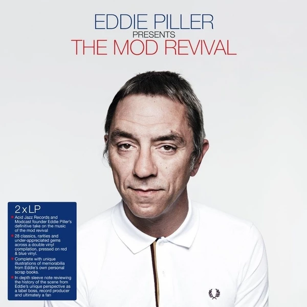 Flash Sale 🎁 Eddie Piller Presents Various - The Mod Revival Red & Blue Vinyl | Jazz Vinyl LPs 🎉