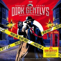 Deals ⌛ Douglas Adams - Dirk Gently's Holistic Detective Agency Red, Yellow & Blue Vinyl | Spoken Word Vinyl LPs 🌟