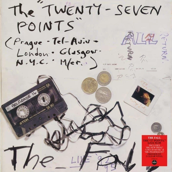 Cheap 😉 The Fall - The Twenty Seven Points Clear Vinyl | Rock Vinyl LPs ⭐