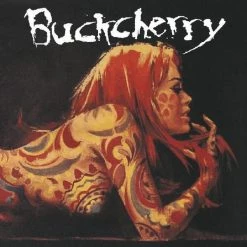 Outlet ⌛ Buckcherry - Buckcherry Transparent Red Vinyl | Rock Vinyl LPs 🌟