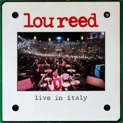 Promo 💯 Lou Reed - Live In Italy Vinyl | Rock Vinyl LPs 🛒