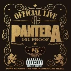 Discount 🎉 Pantera - Official Live: 101 Proof Vinyl | Rock Vinyl LPs ⭐