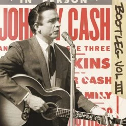 Hot Sale 🎁 Johnny Cash - Bootleg Vol III: Live Around The World Limited Edition Transparent Vinyl | Country Vinyl LPs ⌛
