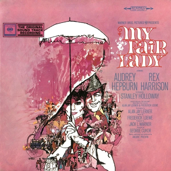 Wholesale 😍 Audrey Hepburn, Rex Harrison - My Fair Lady Limited Edition Transparent Purple Swirled Vinyl | Soundtrack Vinyl LPs 😉
