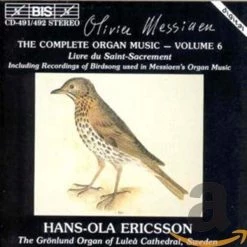 Best Sale 💯 Messiaen, Olivier - Complete Organ Music, The - Vol. 6 (Ericsson) CD | Classical CDs 🎁