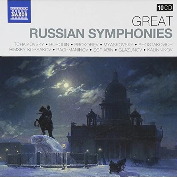 Flash Sale 🤩 Various Artists - Great Russian Symphonies CD | Classical CDs 😀