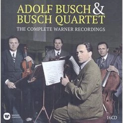 Best Sale 🧨 Adolf Busch & The Busch Quartet - Adolf Busch & the Busch Quartet: The Complete Warner Recordings CD | Classical CDs ⭐