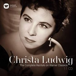 Outlet 👏 Christa Ludwig - Christa Ludwig: The Complete Recitals On Warner Classics CD | Classical CDs 🤩