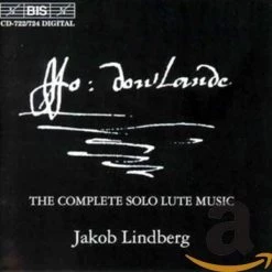 Promo 👏 Jakob Lindberg - Complete Lute Works (Lindberg) CD | Classical CDs 🎁