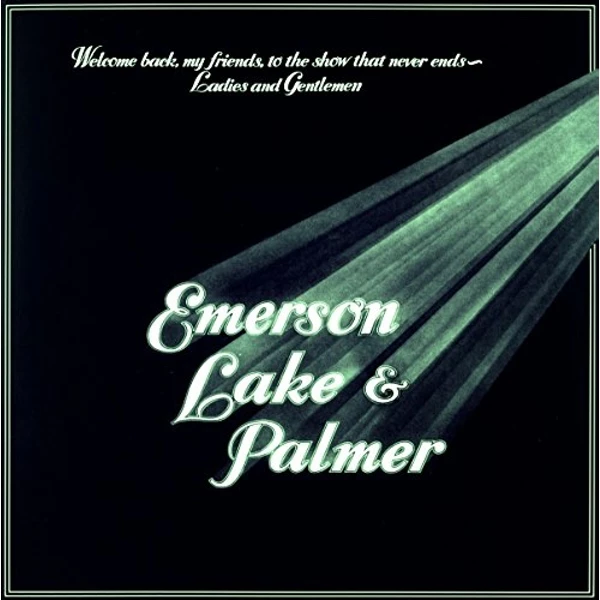 Coupon 🔔 Emerson, Lake & Palmer - Welcome Back My Friends to the Show That Never Ends Vinyl | Rock Vinyl LPs 🌟